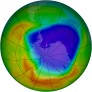 Antarctic Ozone 2007-10-14